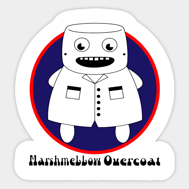 Marty Logo Sticker by Marshmellow Overcoat Store